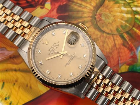 18k gold rolex oyster perpetual datejust|Rolex Oyster Perpetual diamond bezel.